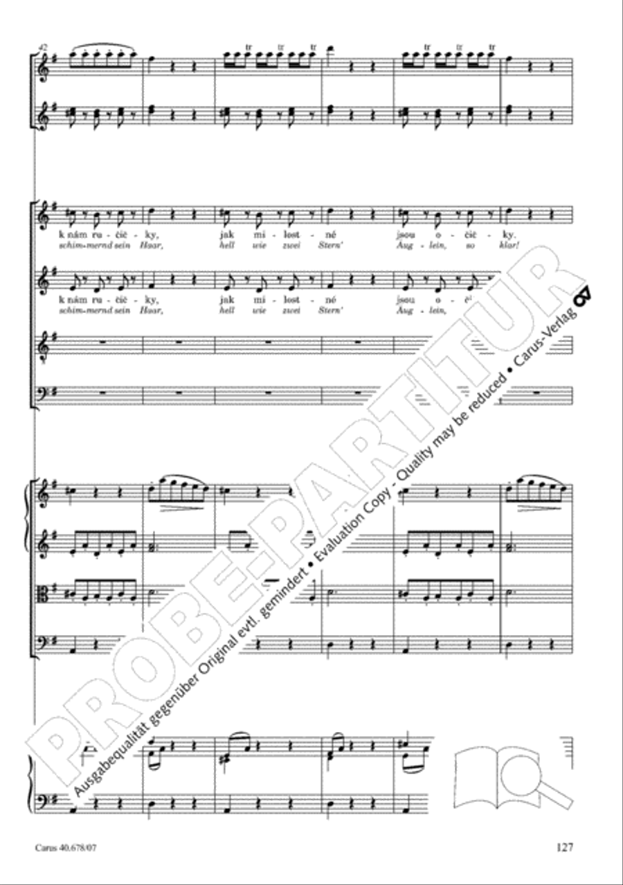 Missa pastoralis bohemica 4-Part scores gallery preview page 140
