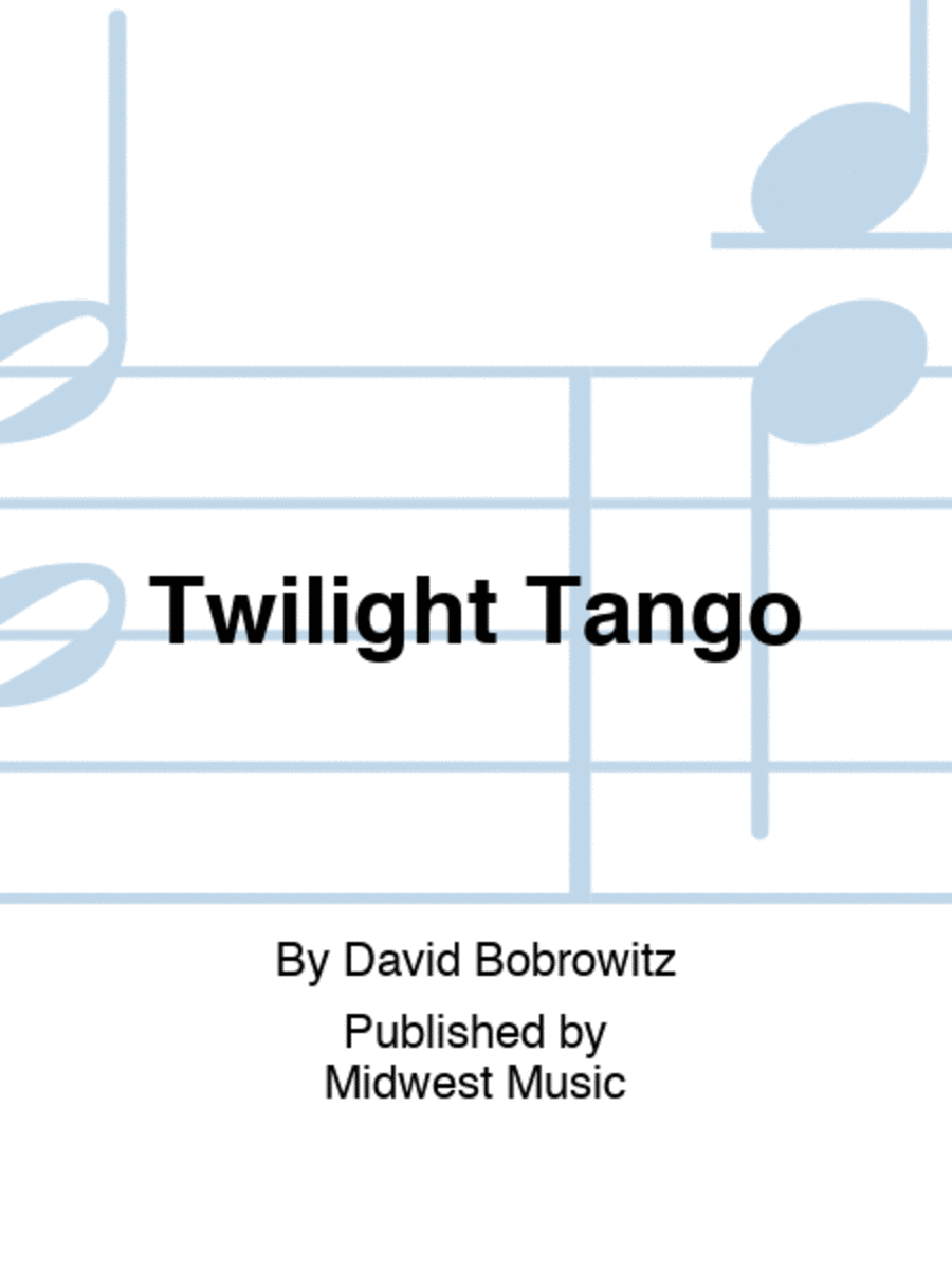 Twilight Tango Concert Band scores gallery preview page 1