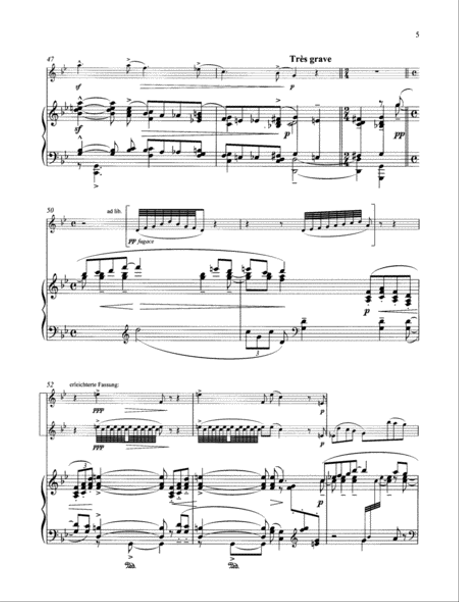 Pavane pour une infante défunte Piano Accompaniment scores gallery preview page 5