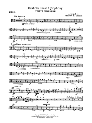 Brahms's 1st Symphony, 4th Movement: Viola