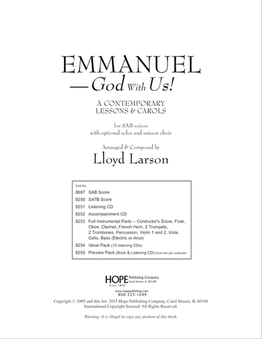 Emmanuel 3-Part scores gallery preview page 3