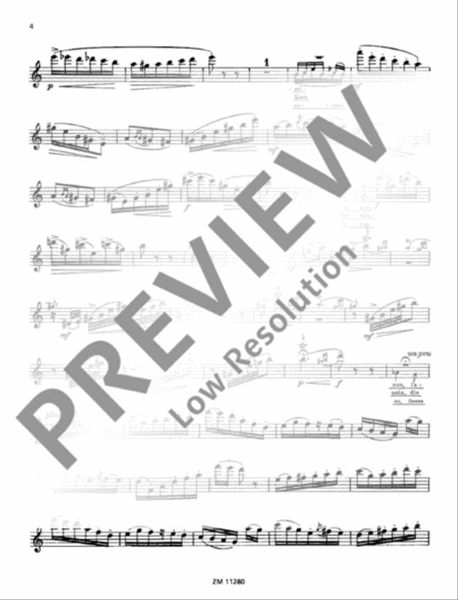 The Nightingale Flute scores gallery preview page 15