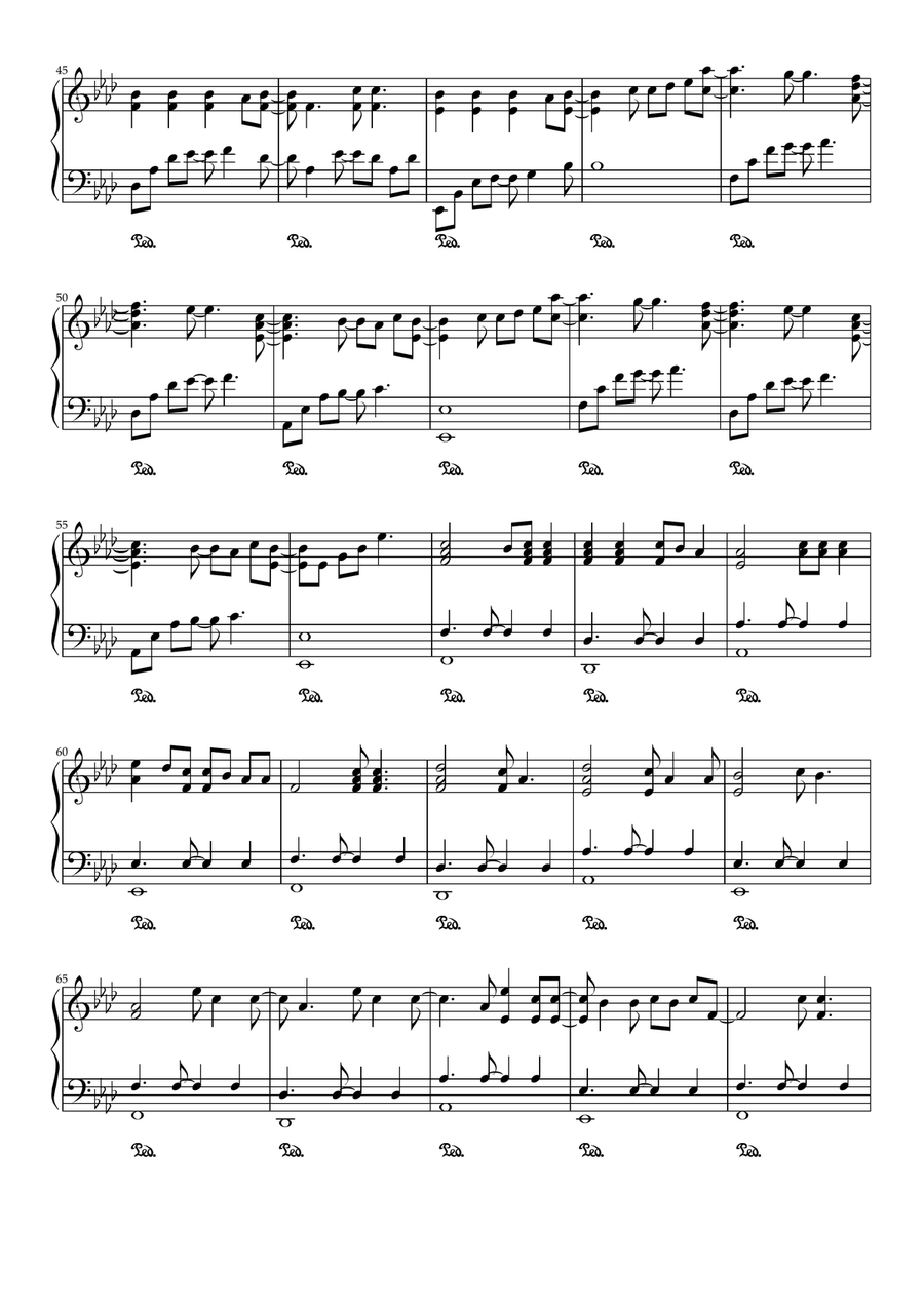 All Of Me Piano Solo scores gallery preview page 3