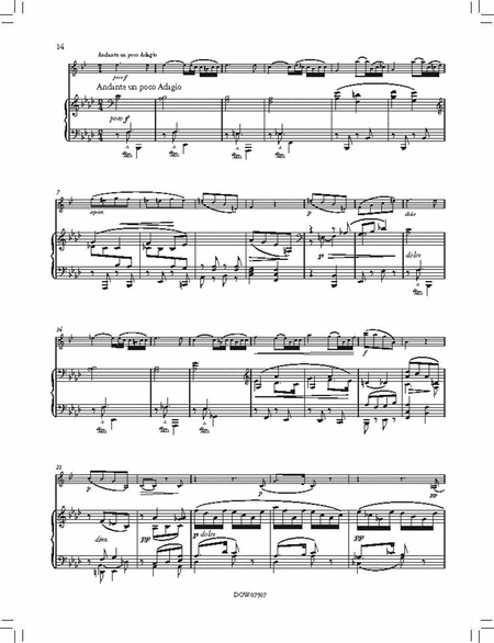 Sonata No. 1 for Clarinet and Piano