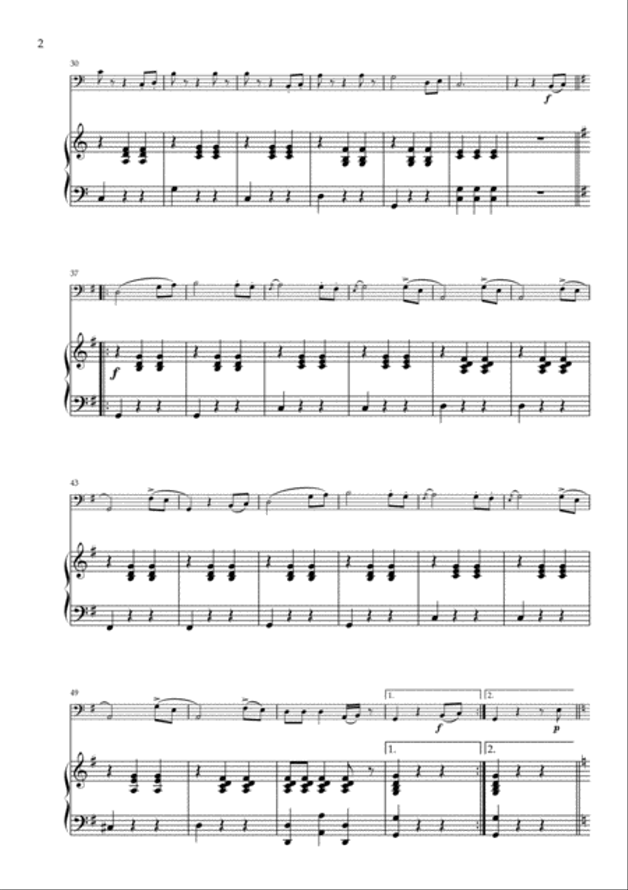 10 Strauss Waltzes arranged for Bassoon and Piano Bassoon Solo scores gallery preview page 4