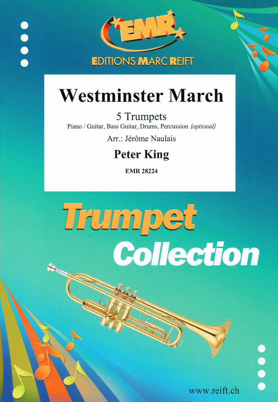Westminster March Westminster March Trumpet scores gallery preview page 1
