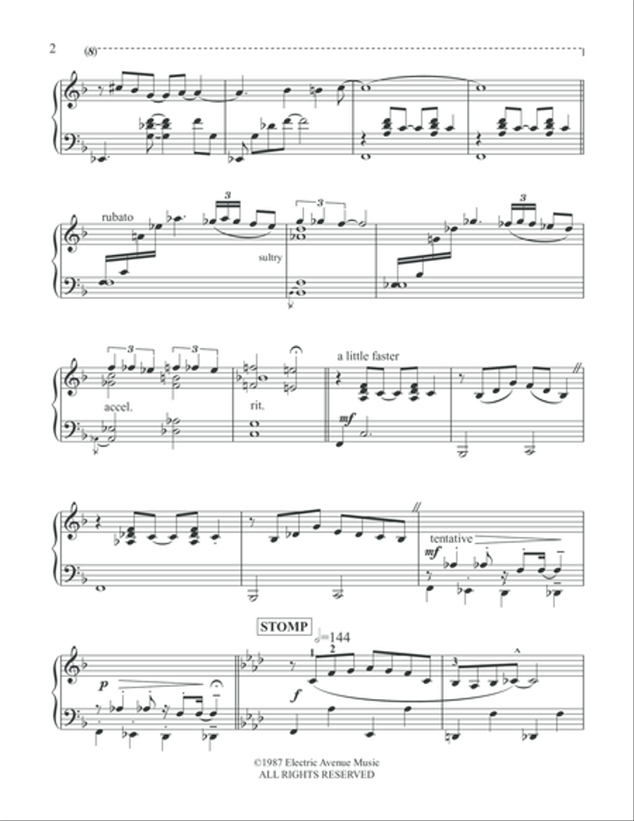 Tin Pan Hands, Op. 2: Andante & Stomp image number null