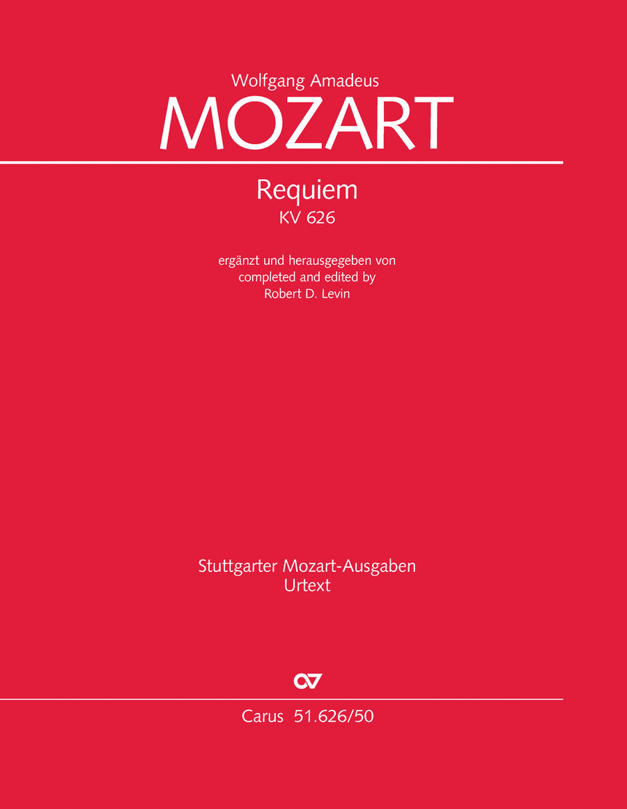 Requiem 4-Part scores gallery preview page 1