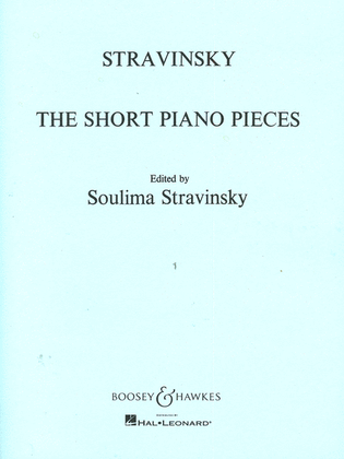 Book cover for The Short Piano Pieces