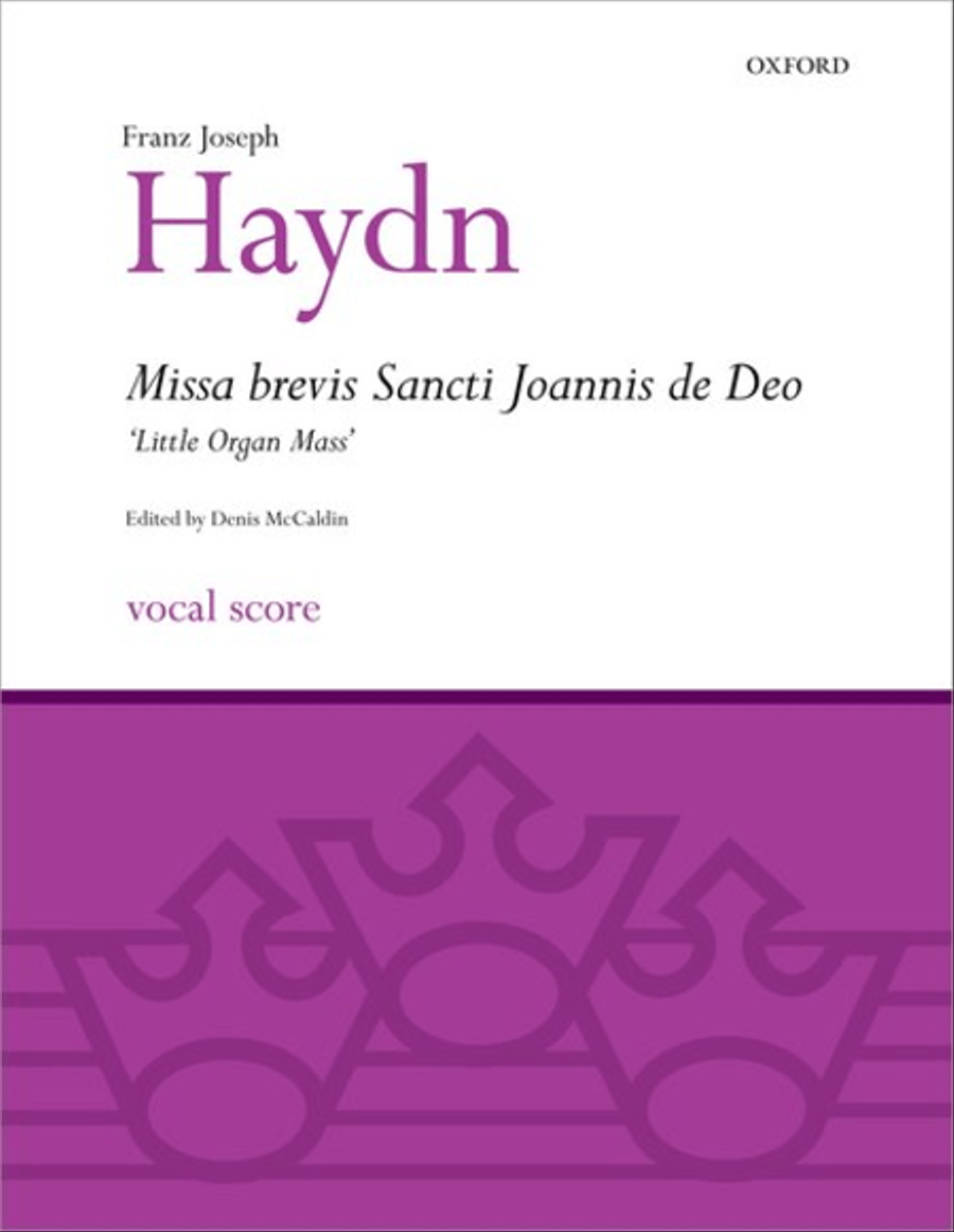 Missa brevis Sancti Joannis de Deo ('Little Organ Mass') 4-Part scores gallery preview page 1