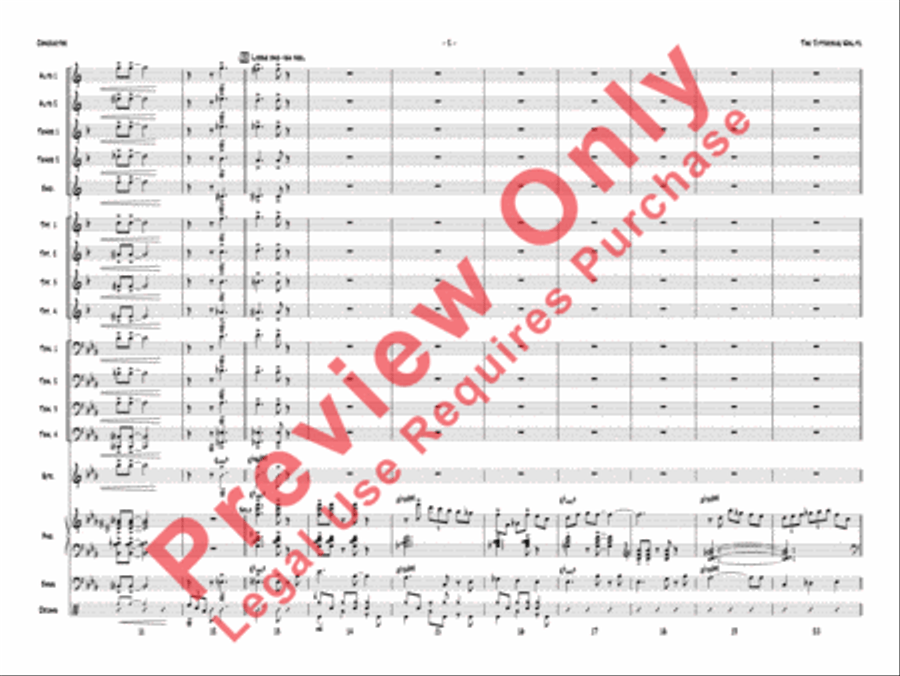 The Jitterbug Waltz Jazz Ensemble scores gallery preview page 5