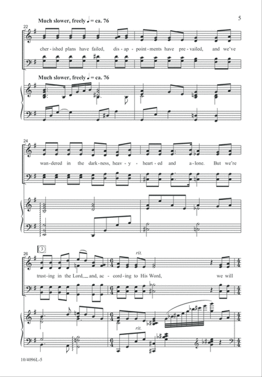 On to Higher Ground 4-Part scores gallery preview page 5