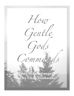 Book cover for How Gentle God's Commands