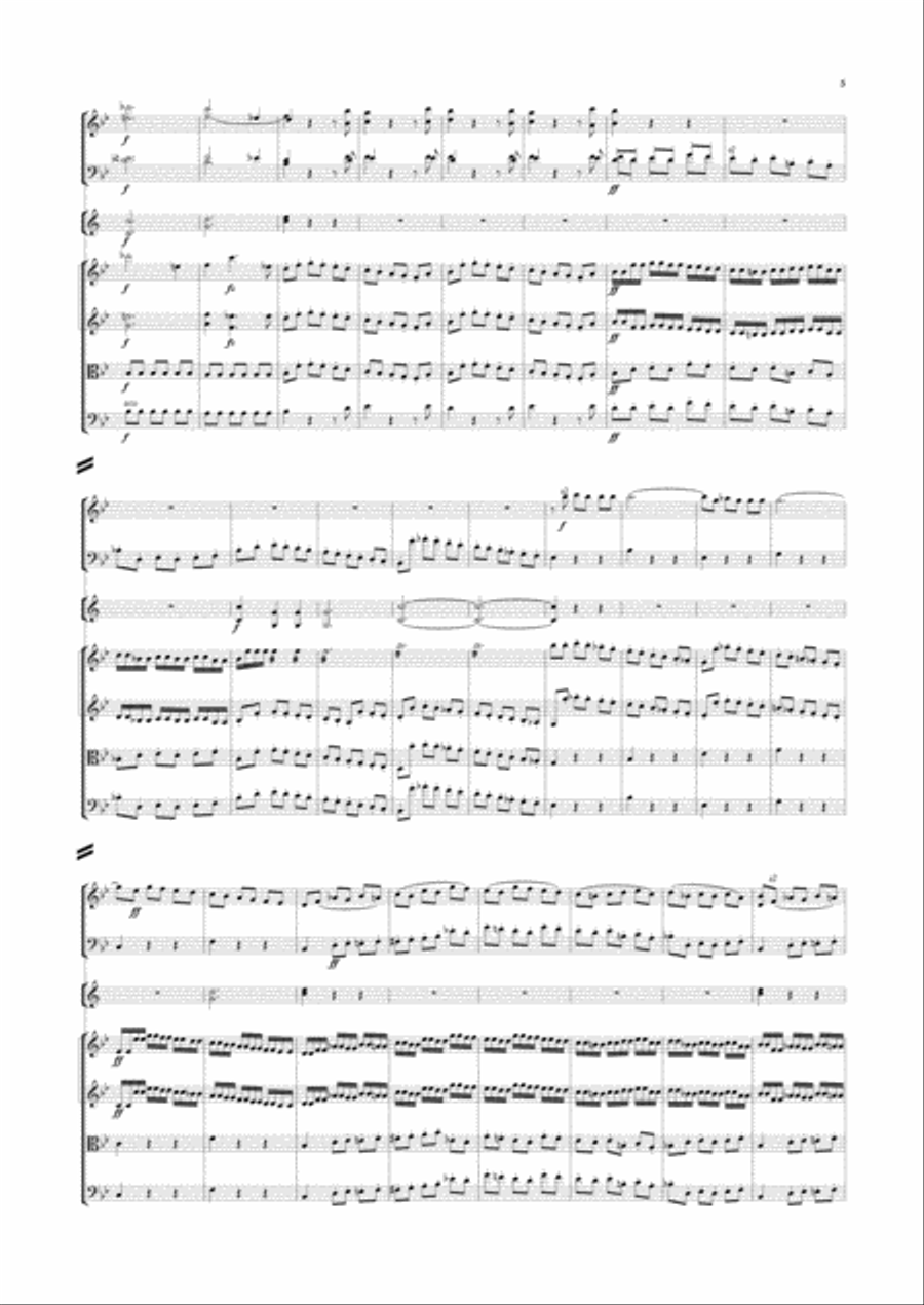 Haydn - Symphony No.68 in B flat major, Hob.I:68 Full Orchestra scores gallery preview page 5