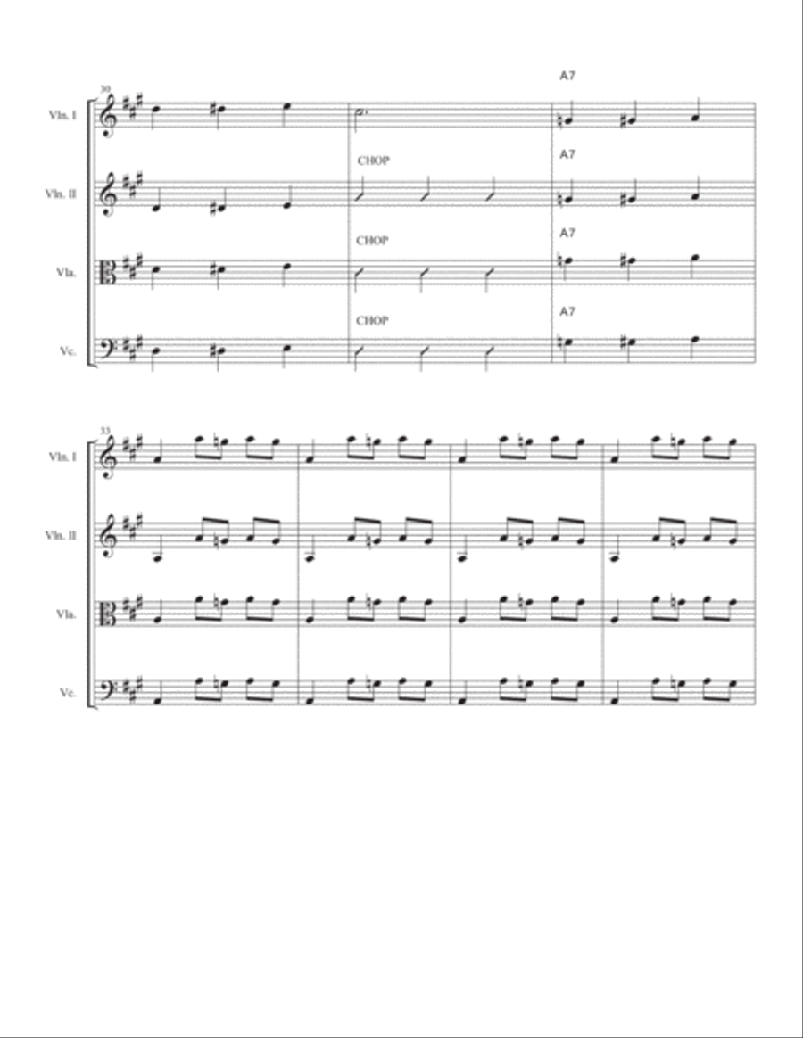 Manic Depression Small Ensemble scores gallery preview page 5
