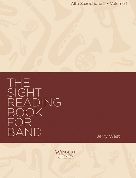 Sight Reading Book for Band, Vol. 1 - Alto Sax 2