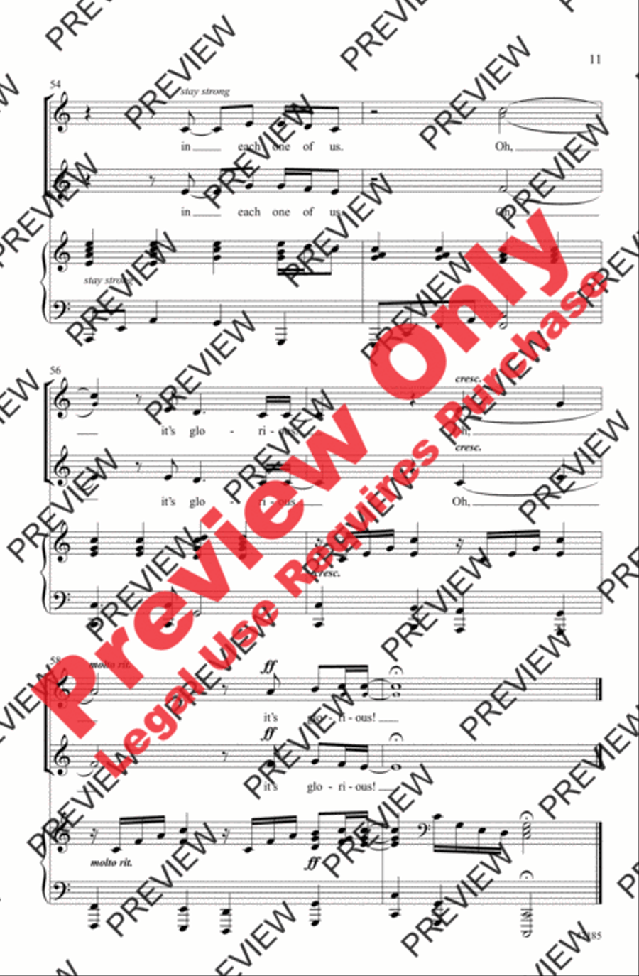 Glorious 2-Part scores gallery preview page 11