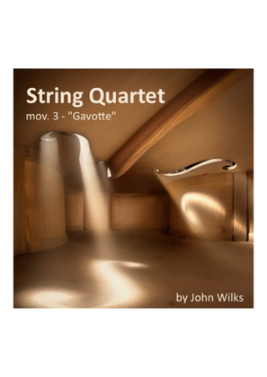 Gavotte - String Quartet (Mov #3 of String Suite)