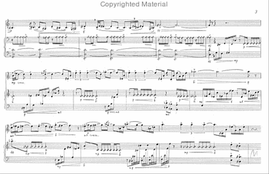Star-Fall Dances B-Flat Clarinet scores gallery preview page 4
