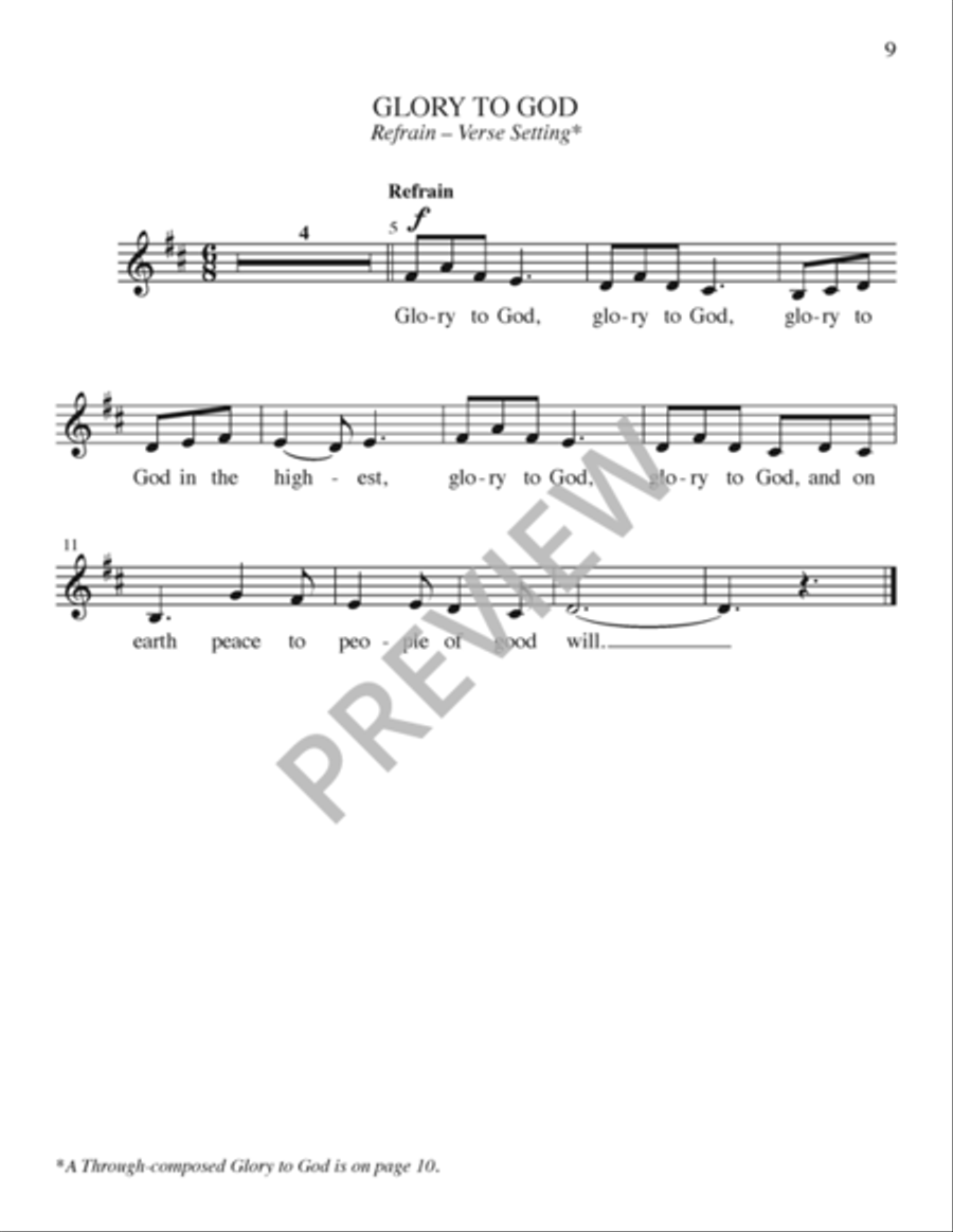 Ruah - Presider edition Ruah - Presider edition C Instrument scores gallery preview page 9