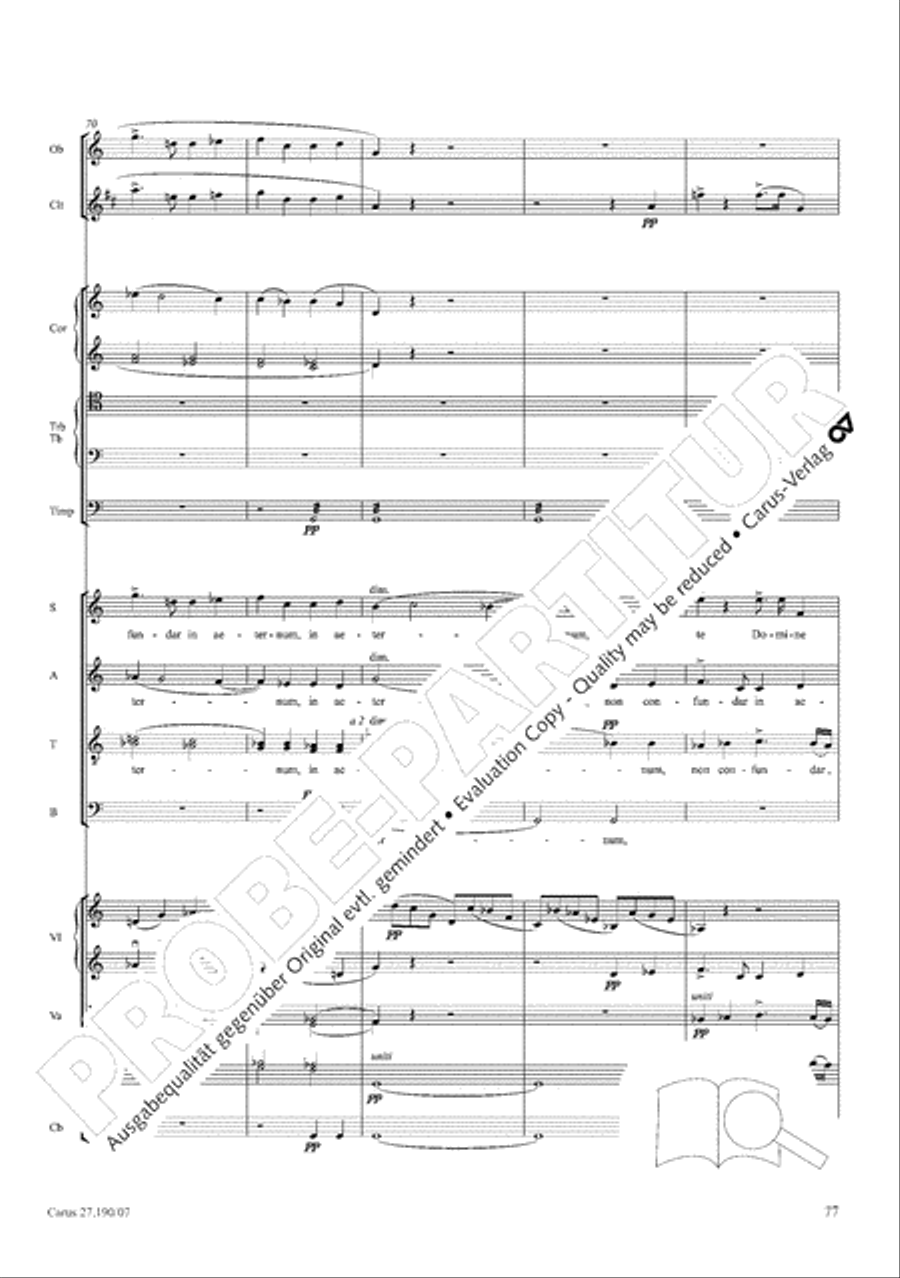 Te Deum 4-Part scores gallery preview page 85