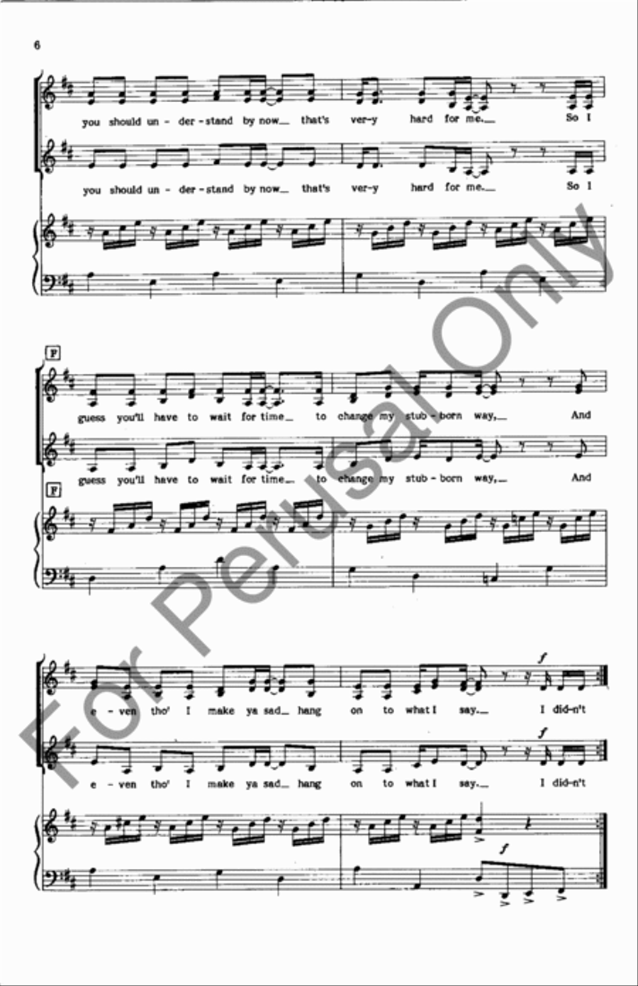 I Didn't Mean It I Didn't Mean It SSA scores gallery preview page 6