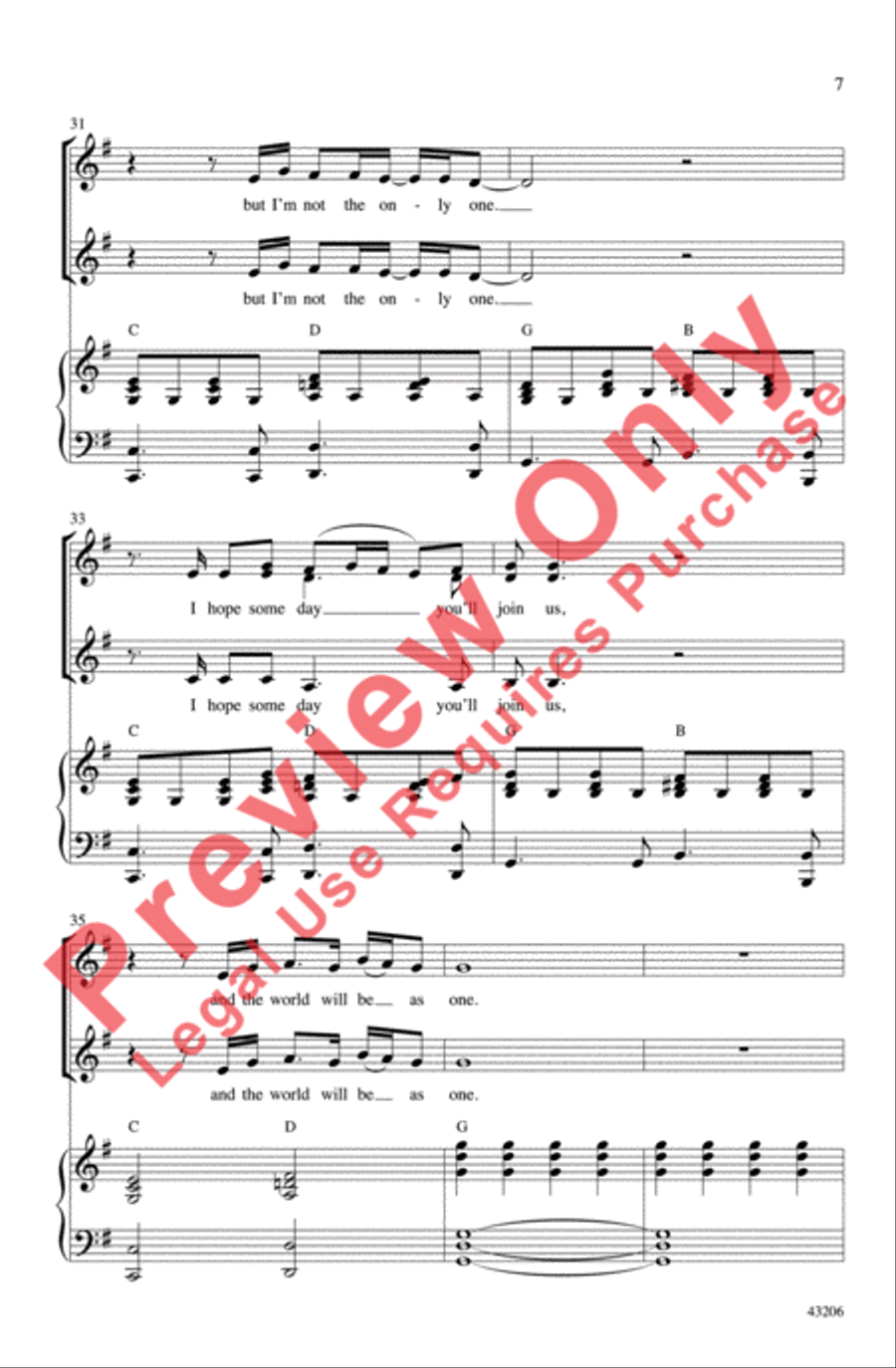 Imagine Imagine Women's Choir scores gallery preview page 7