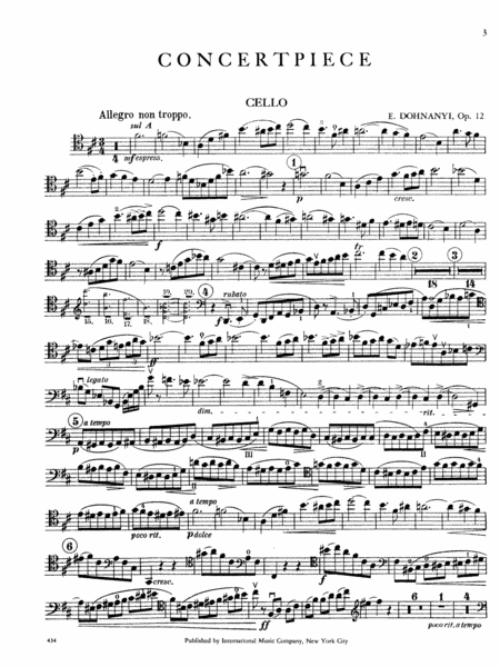 Concertpiece In D Major, Opus 12