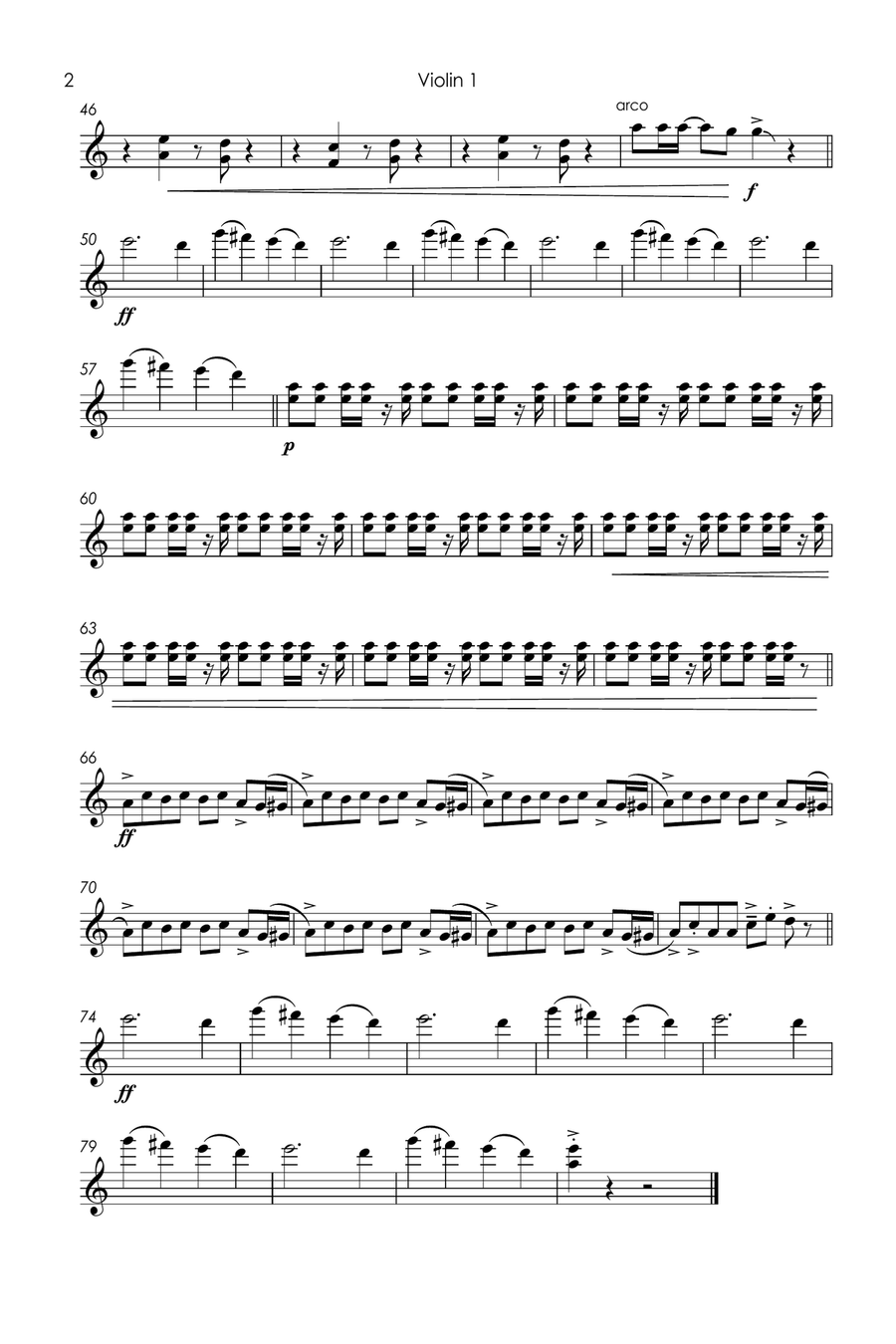 Right Here Right Now String Quartet scores gallery preview page 4