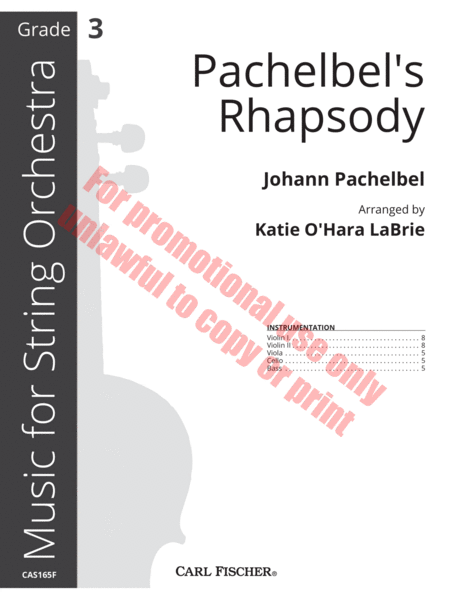 Pachelbel's Rhapsody image number null