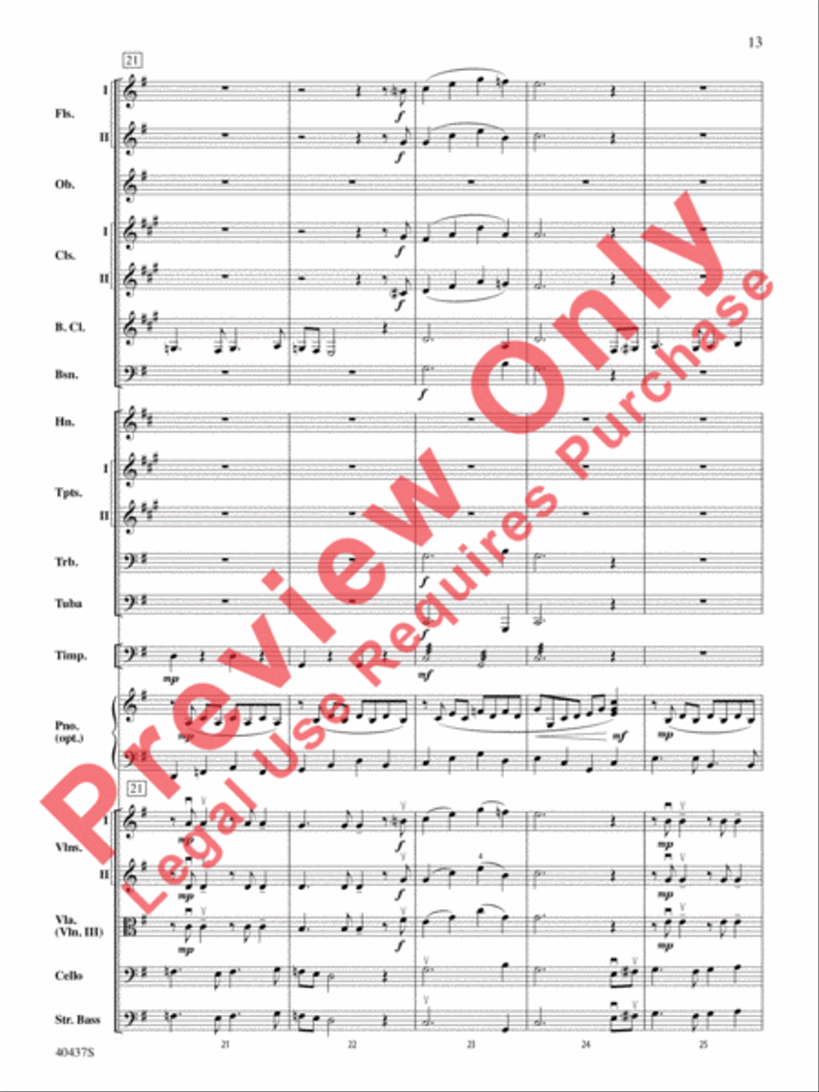The Beatles Suite Full Orchestra scores gallery preview page 14
