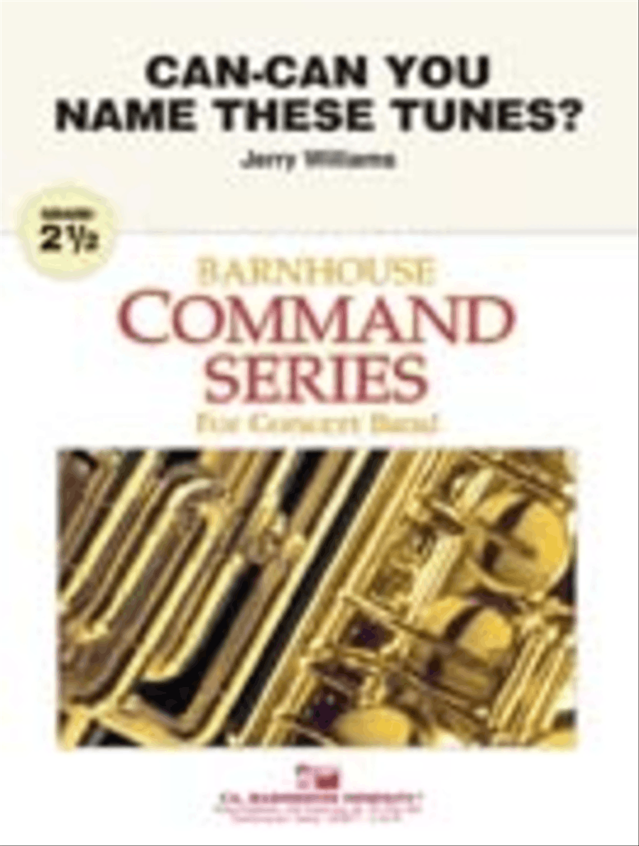 Can-Can You Name These Tunes? Concert Band scores gallery preview page 1