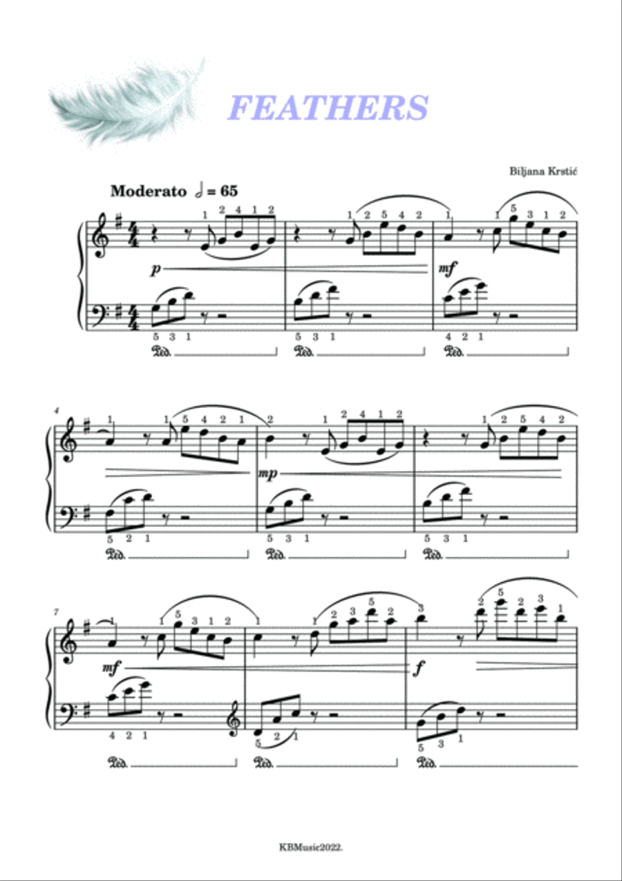 Feathers Part scores gallery preview page 3