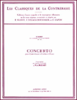 Book cover for Concerto - Classiques No. 29