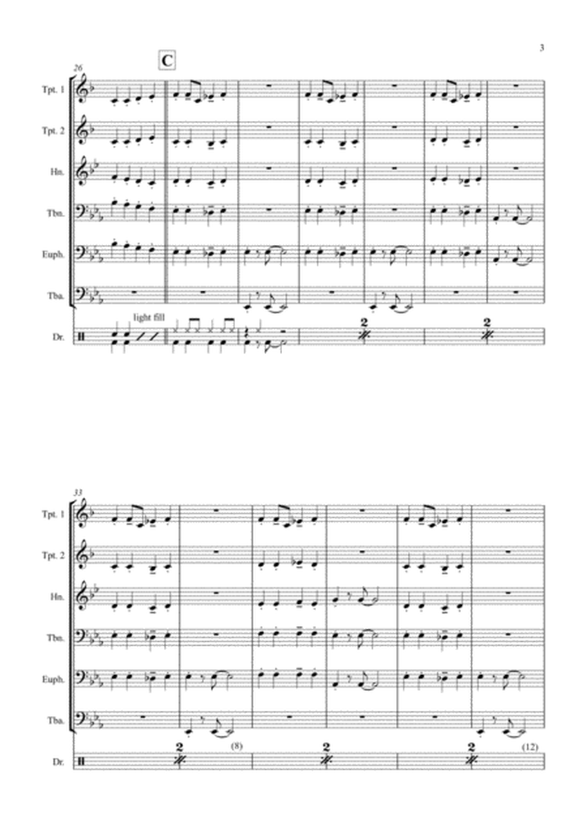 BJ's Blues for Junior Brass Ensemble image number null