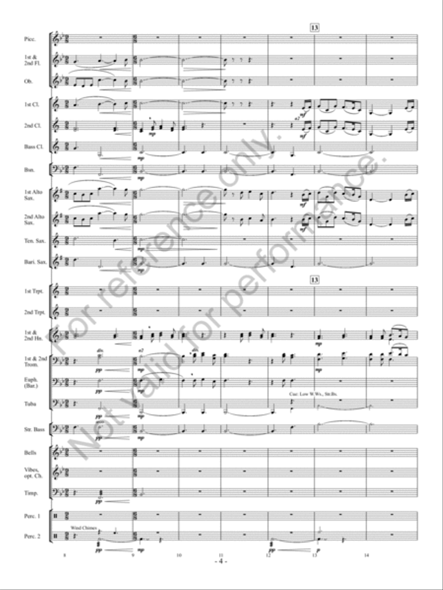 As Spring Arrives As Spring Arrives Concert Band scores gallery preview page 3