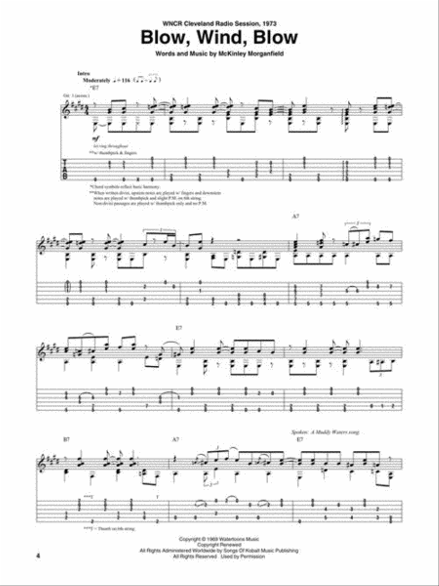 Selections from Rory Gallagher - Blues Electric Guitar scores gallery preview page 5