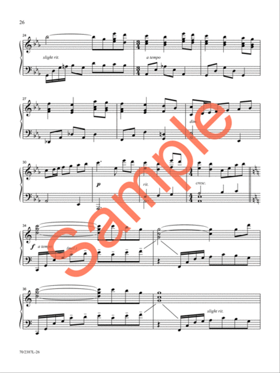 Alleluias for the Piano Alleluias for the Piano Piano Solo scores gallery preview page 21
