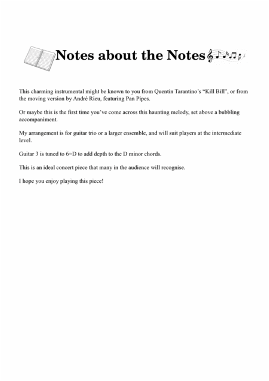 The Lonely Shepherd Guitar Ensemble scores gallery preview page 3