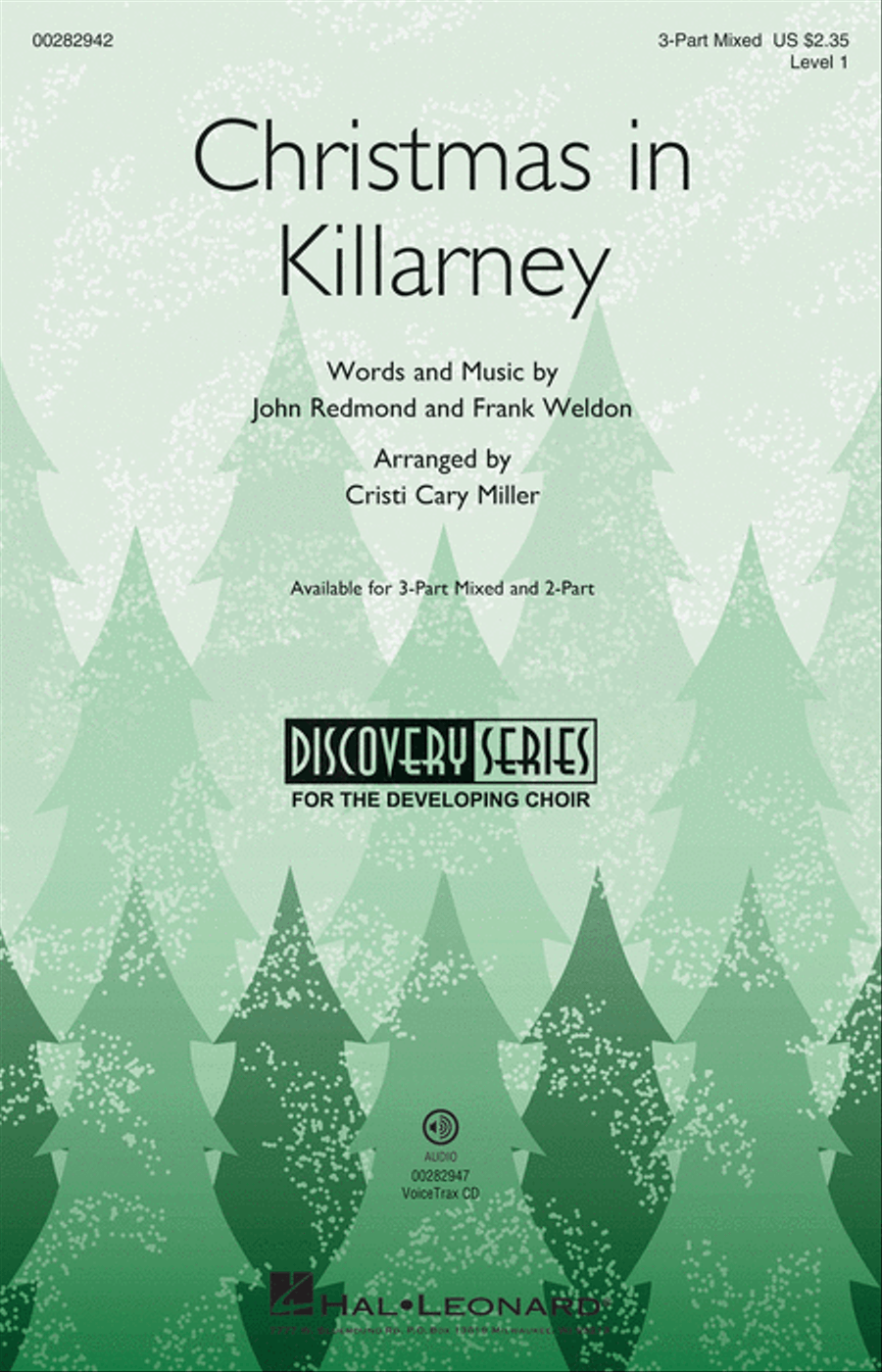Christmas in Killarney 3-Part scores gallery preview page 1