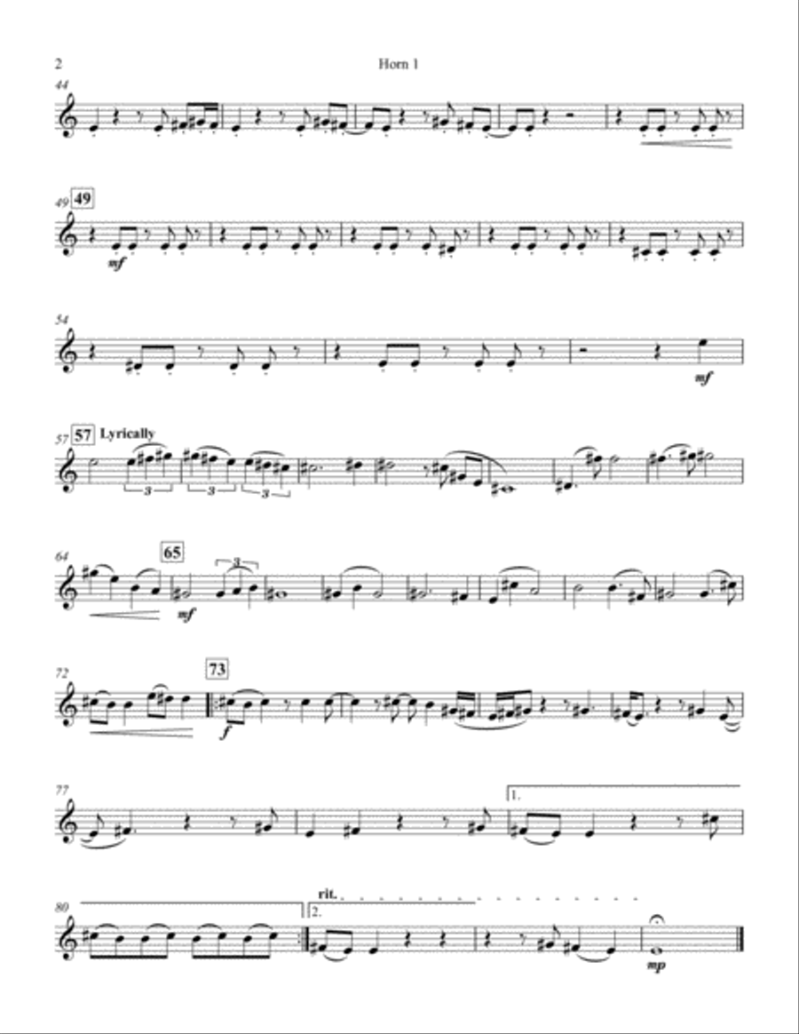 Stand By Me Stand By Me Brass Quartet scores gallery preview page 5