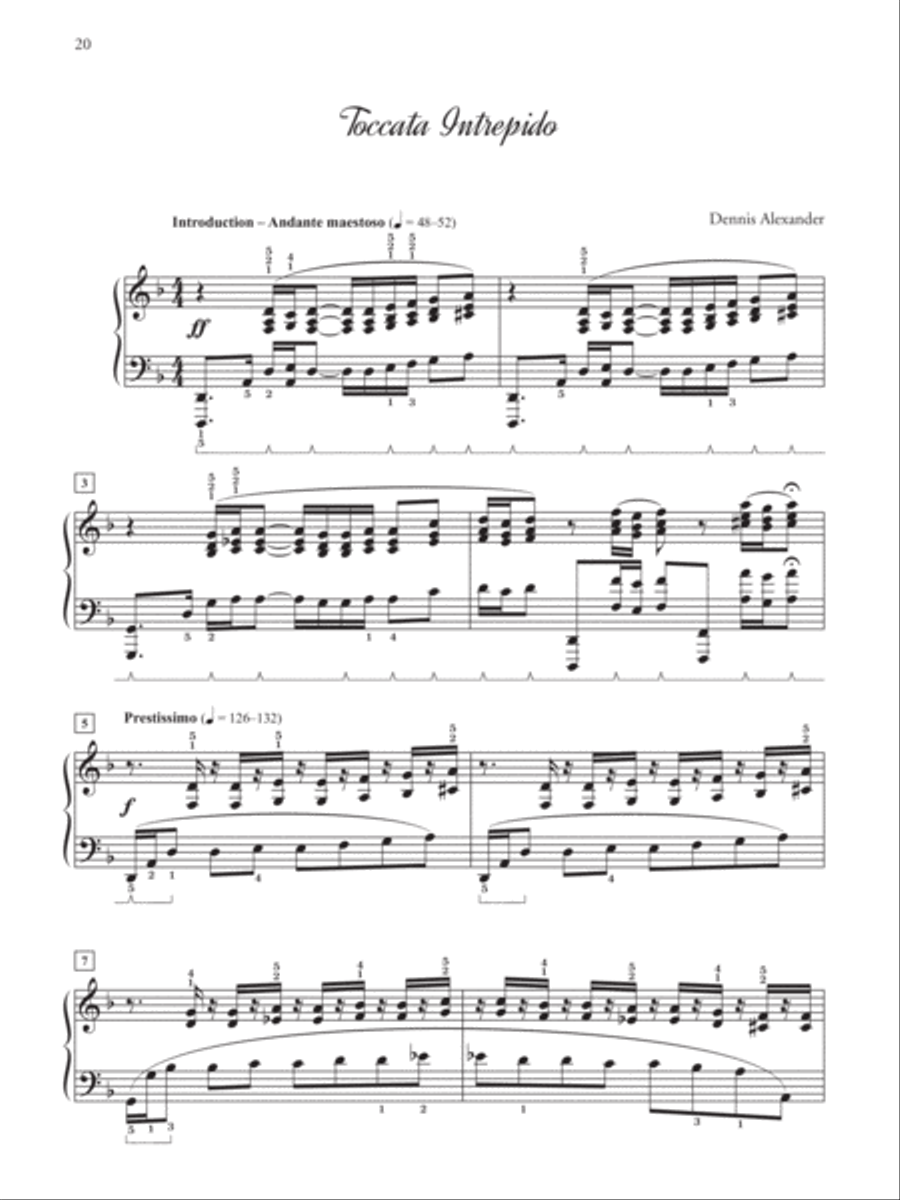 Toccatas Toccatas Piano Solo scores gallery preview page 7