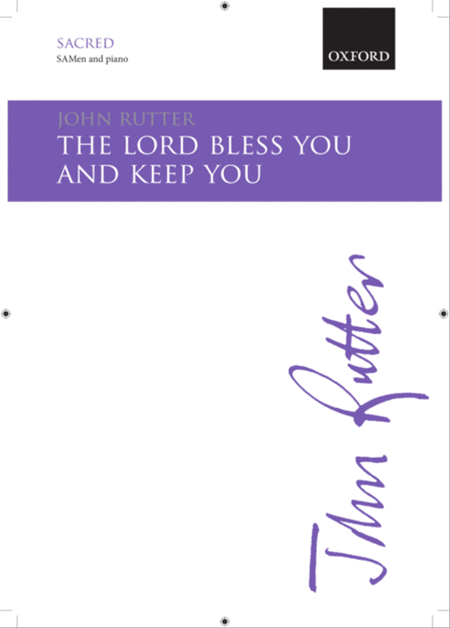 Book cover for The Lord bless you and keep you