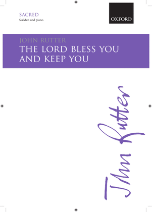The Lord bless you and keep you