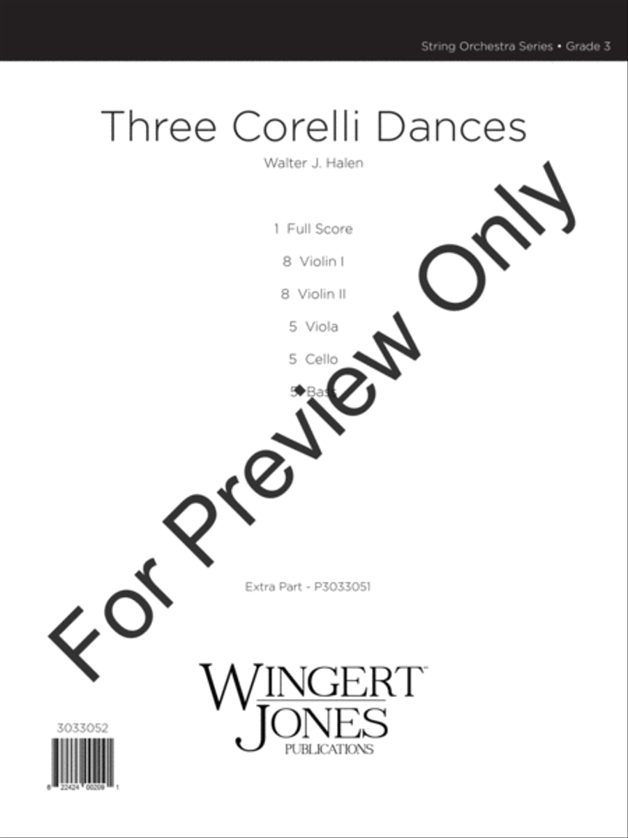 Three Corelli Dances