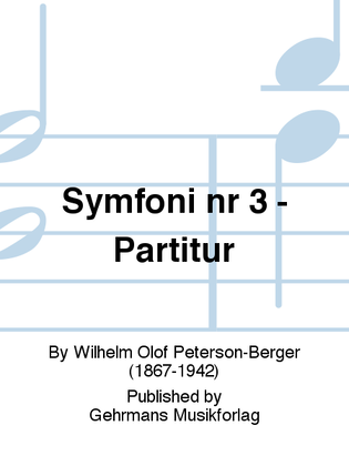 Symfoni nr 3 - Partitur