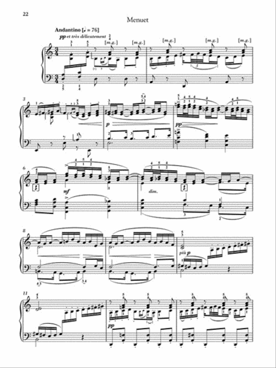 Debussy – Suite bergamasque Piano Solo scores gallery preview page 8
