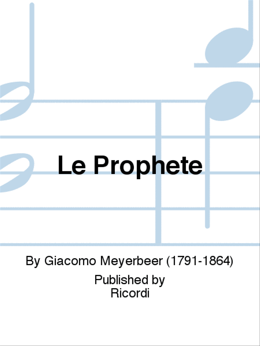 Le Prophète School and Community scores gallery preview page 1