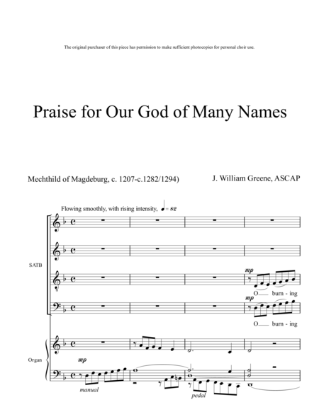 Praise for Our God of Many Names