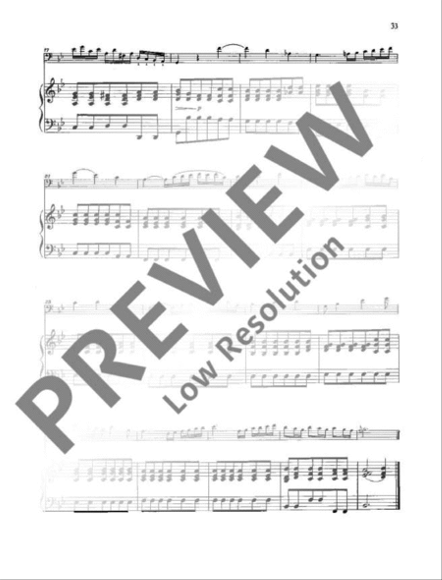 Sonata B-flat major RV 46 Cello Solo scores gallery preview page 3